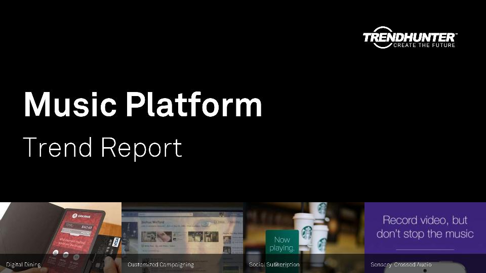 Music Platform Trend Report Research
