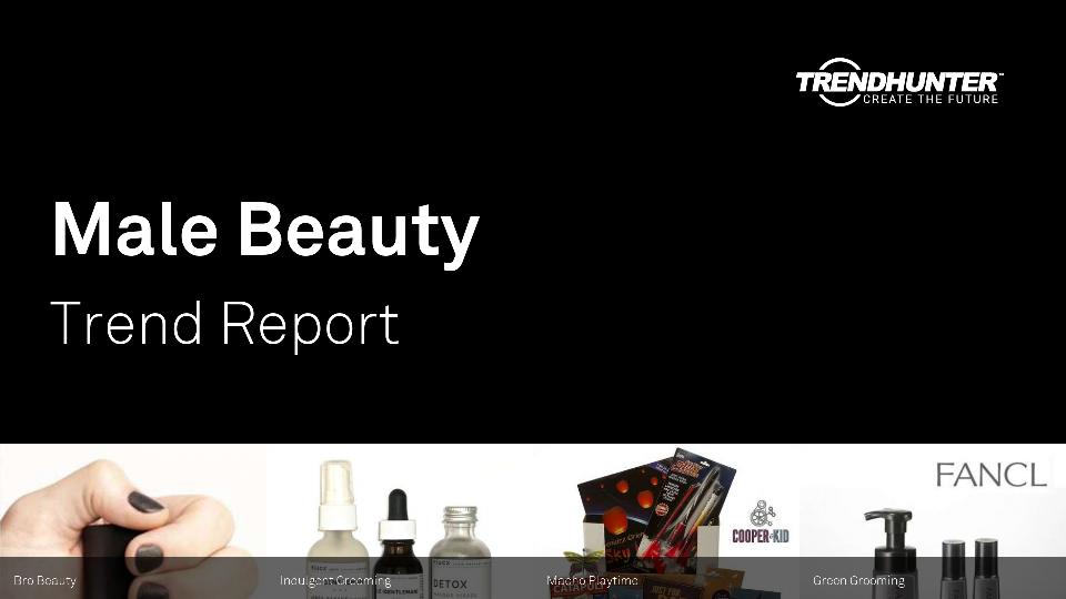 Male Beauty Trend Report Research