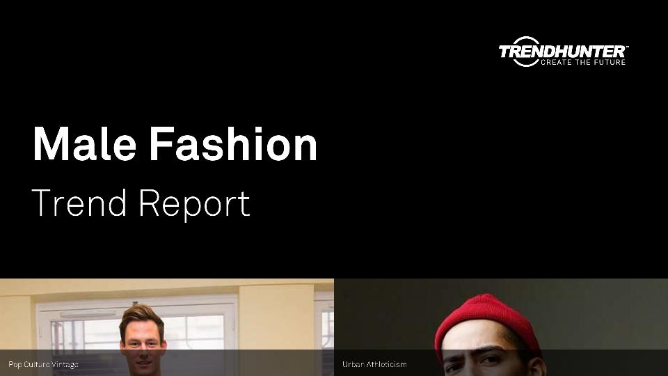 Male Fashion Trend Report Research