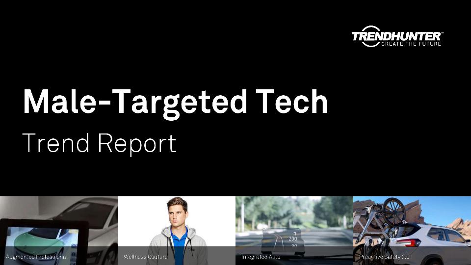 Male-Targeted Tech Trend Report Research