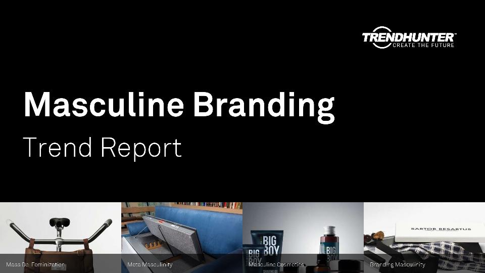 Masculine Branding Trend Report Research