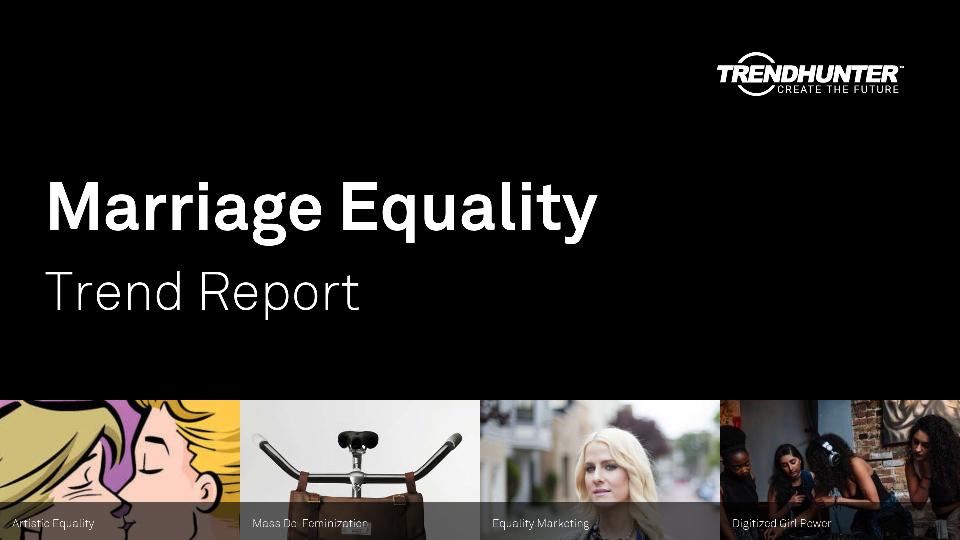 Marriage Equality Trend Report Research