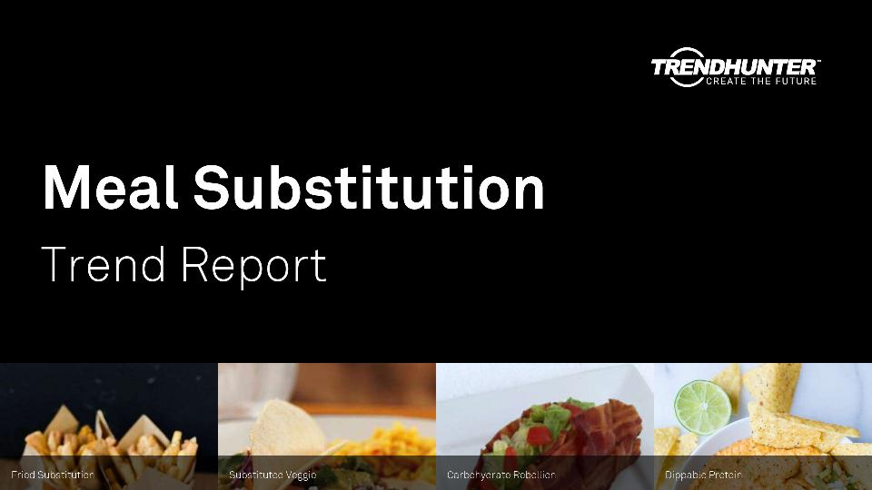 Meal Substitution Trend Report Research