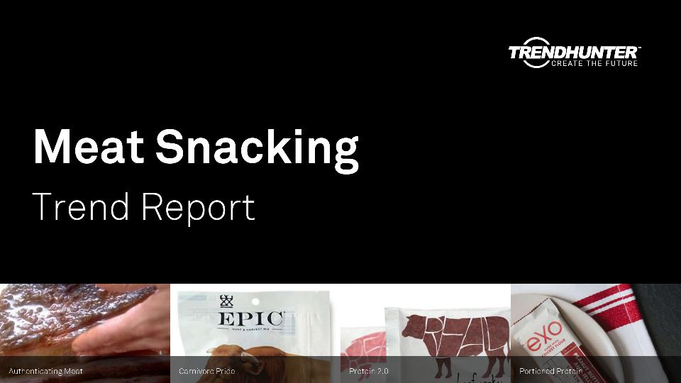 Meat Snacking Trend Report Research