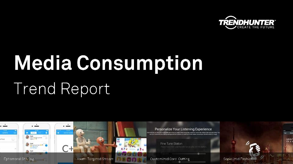 Media Consumption Trend Report Research