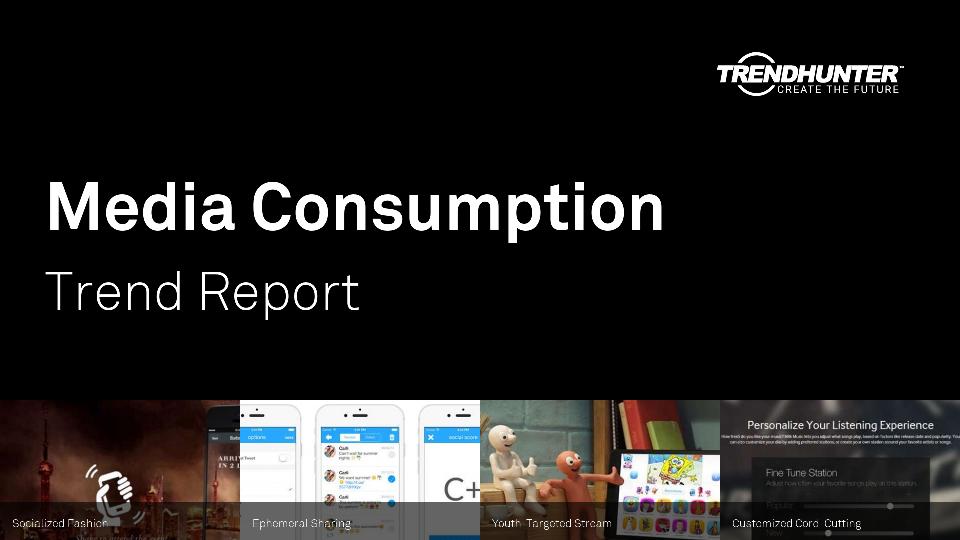 Media Consumption Trend Report Research