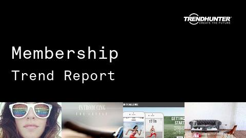 Membership Trend Report and Membership Market Research