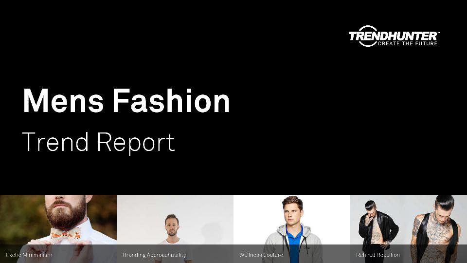 Mens Fashion Trend Report Research