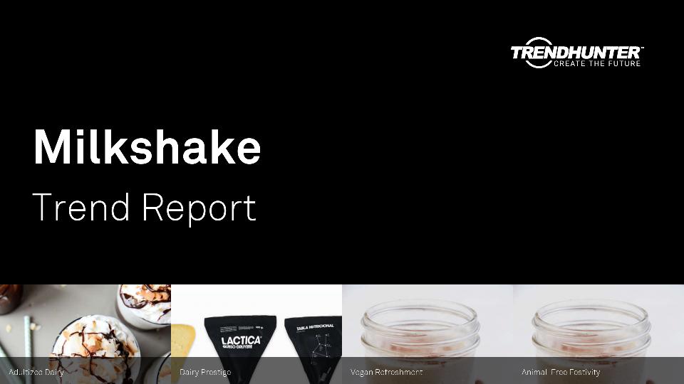 Milkshake Trend Report Research