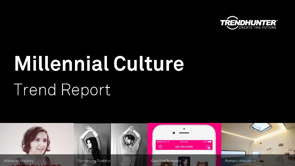 Millennial Culture Trend Report Research