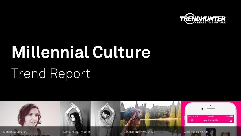 Millennial Culture Trend Report Research