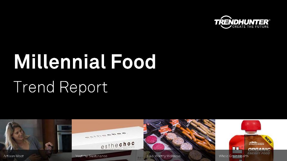 Millennial Food Trend Report Research