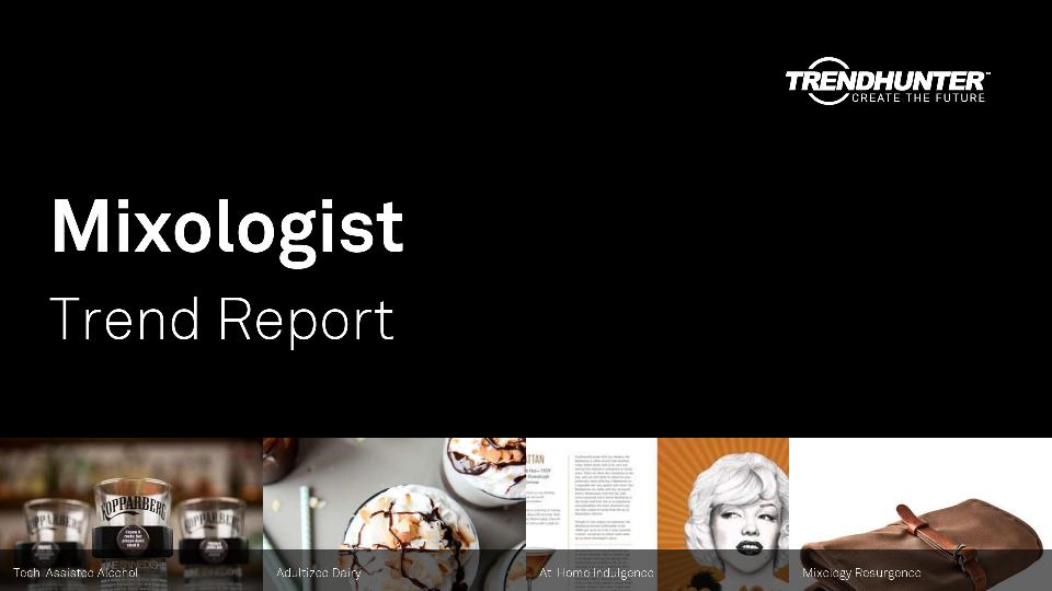 Mixologist Trend Report Research