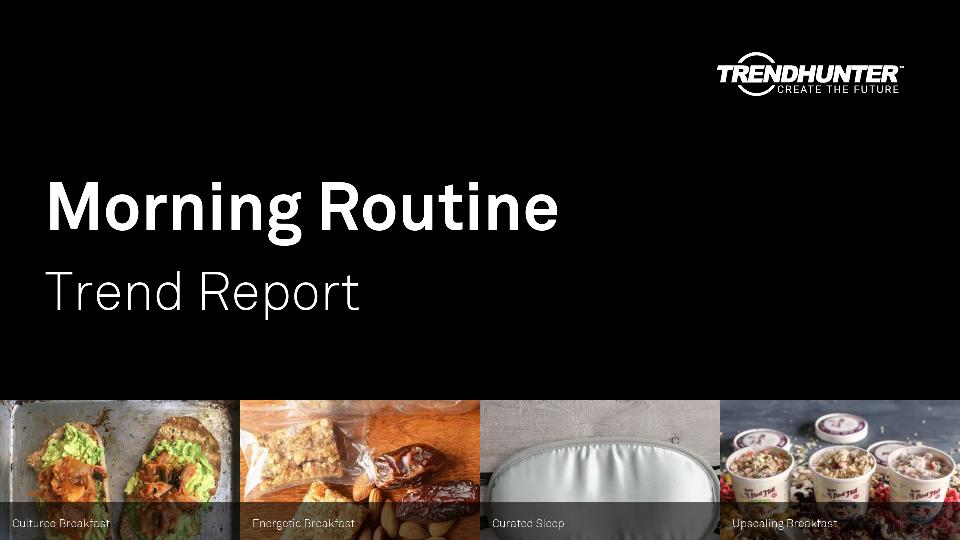 Morning Routine Trend Report Research