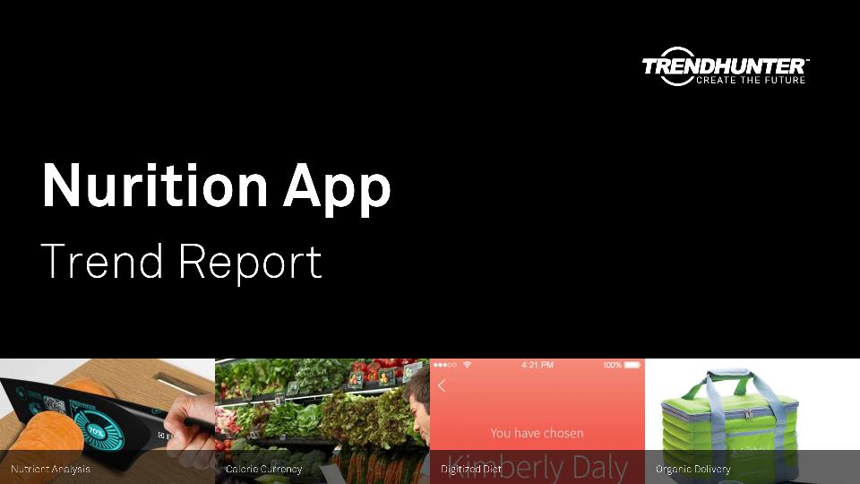 Nurition App Trend Report Research
