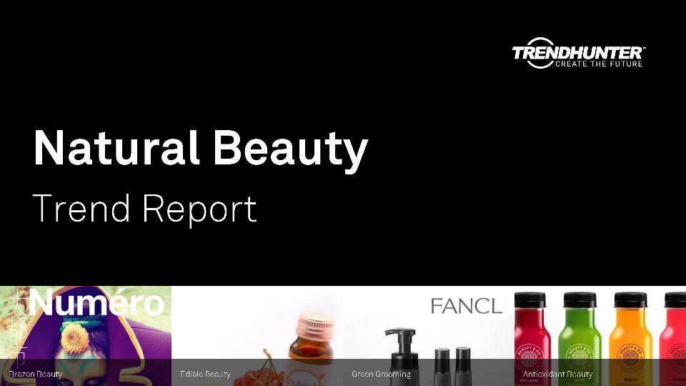Natural Beauty Trend Report Research