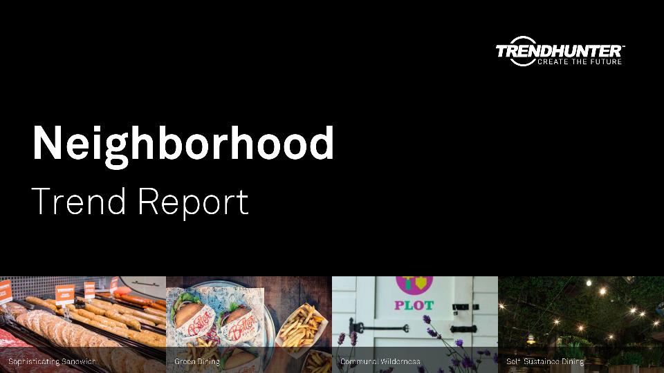Neighborhood Trend Report Research