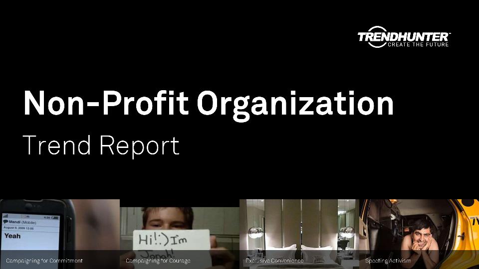 Non-Profit Organization Trend Report Research