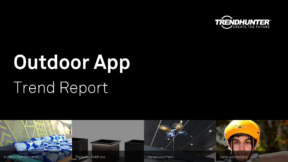 Outdoor App Trend Report Research