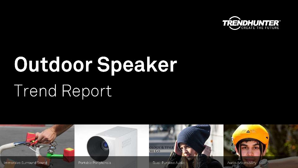 Outdoor Speaker Trend Report Research