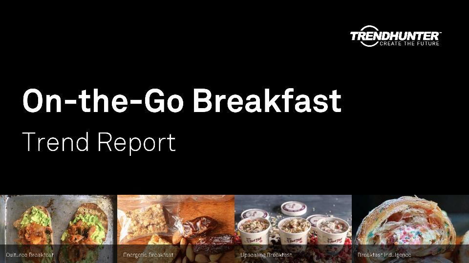 On-the-Go Breakfast Trend Report Research