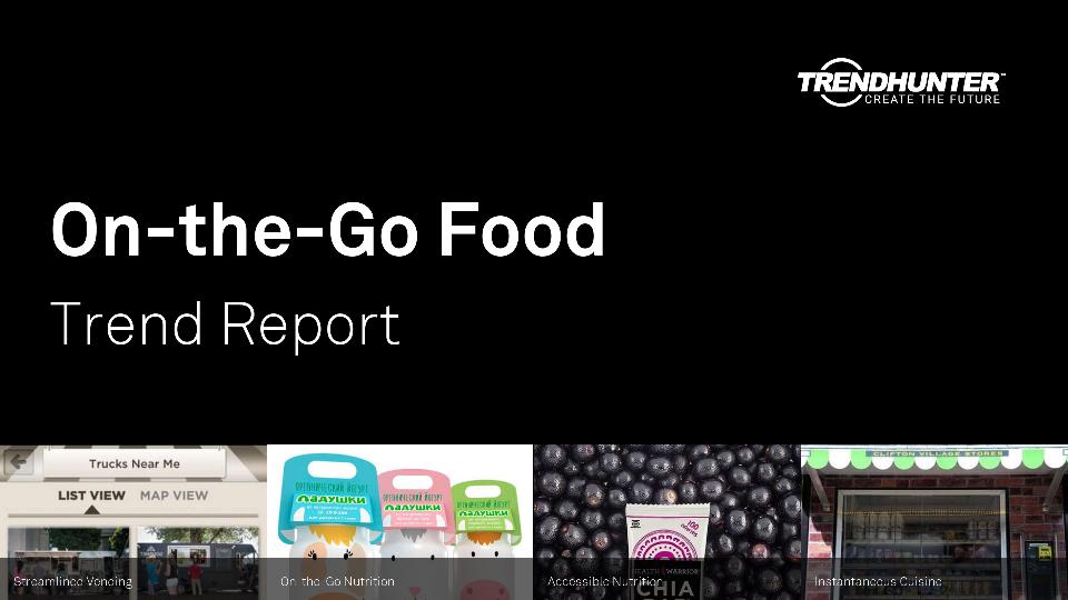 On-the-Go Food Trend Report Research