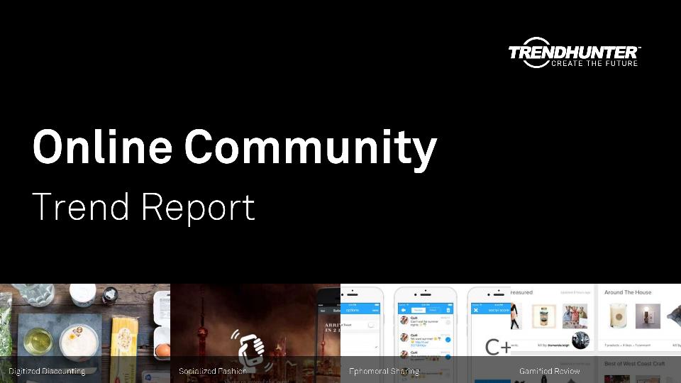 Online Community Trend Report Research