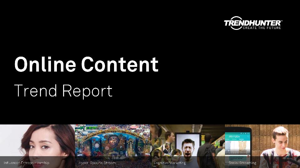 Online Content Trend Report Research