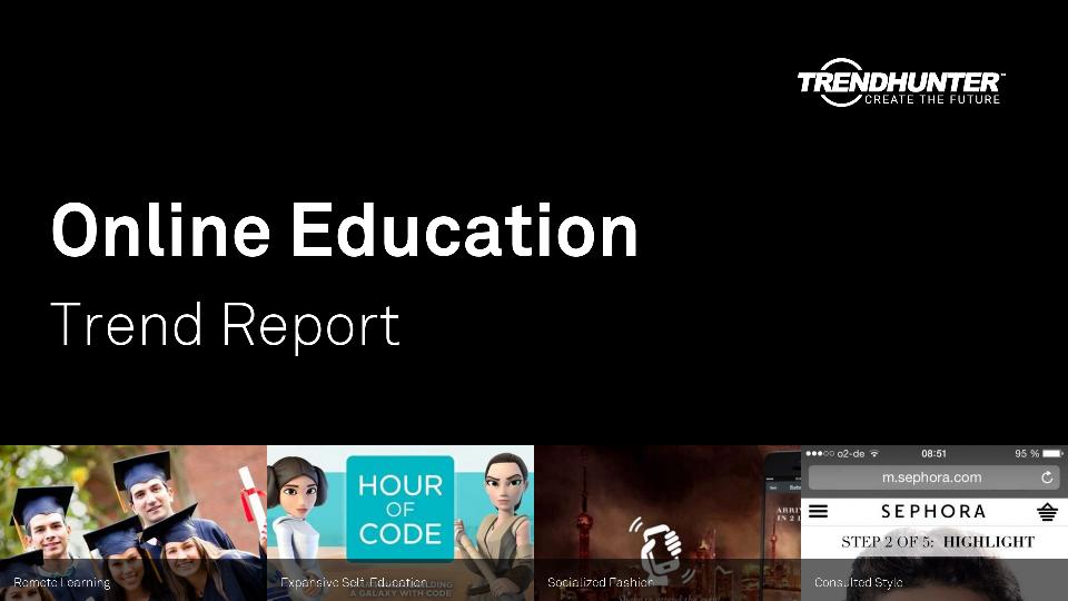 Online Education Trend Report Research