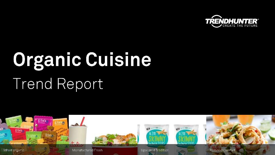 Organic Cuisine Trend Report Research