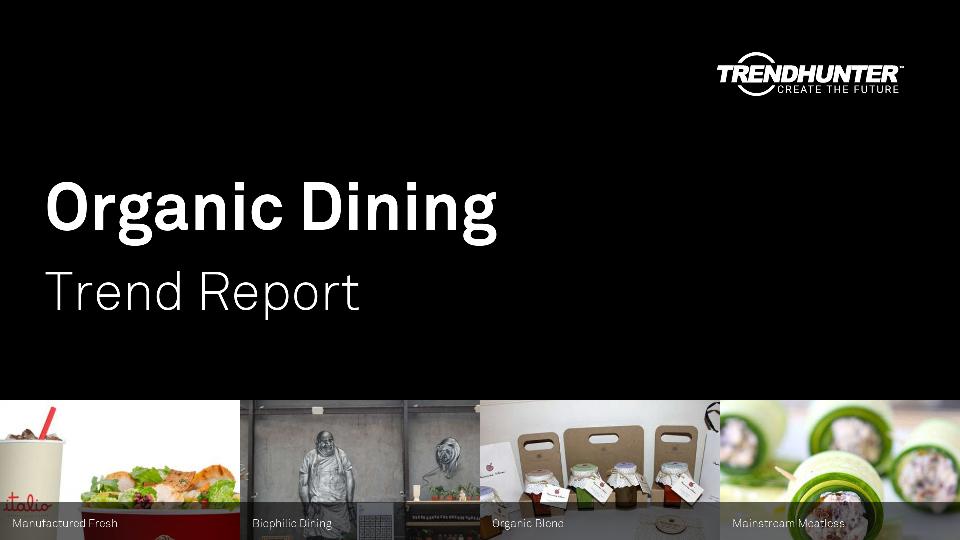 Organic Dining Trend Report Research