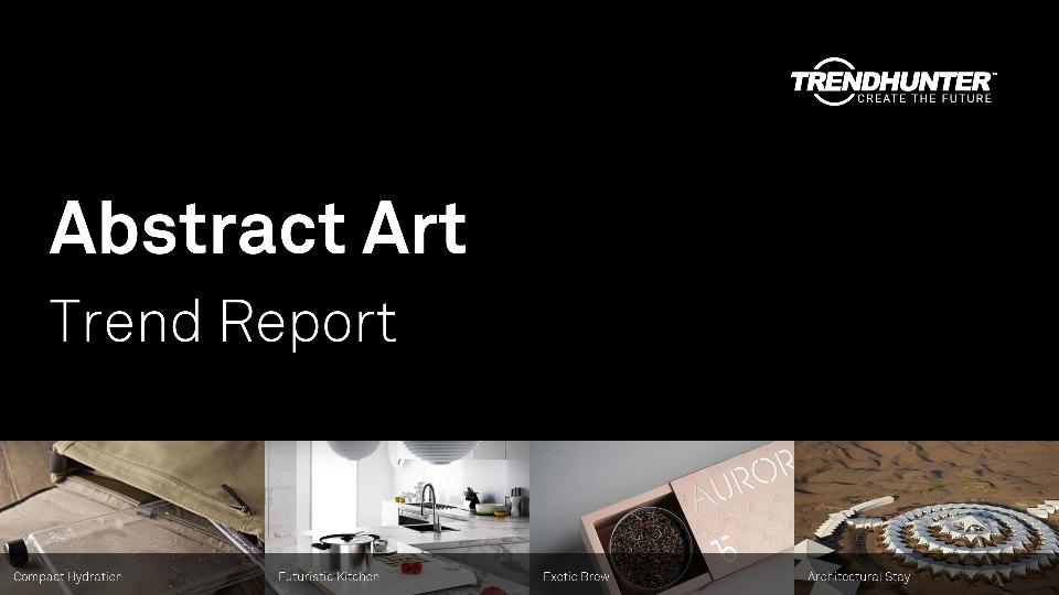 Abstract Art Trend Report Research