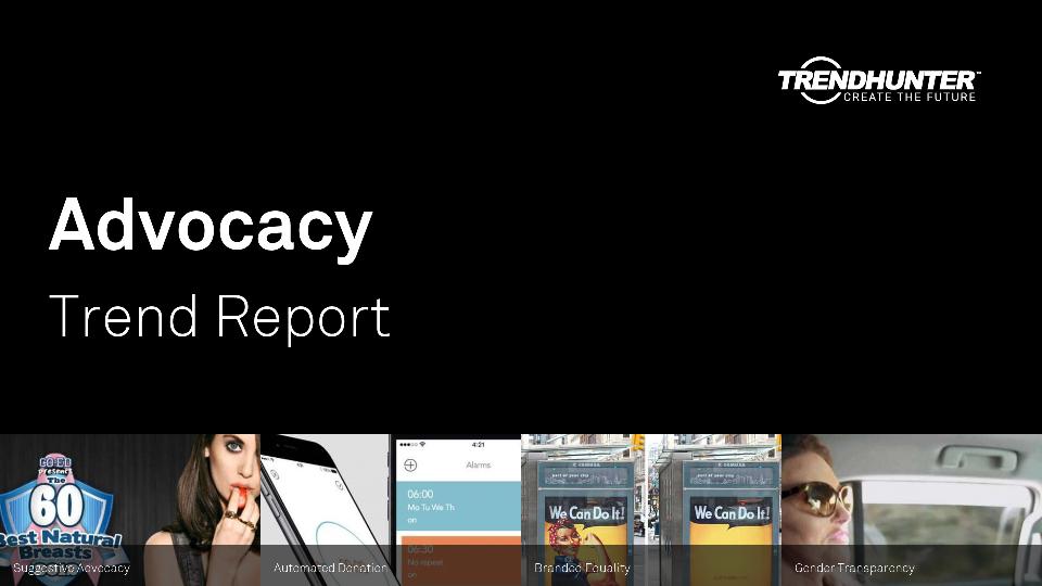 Advocacy Trend Report Research