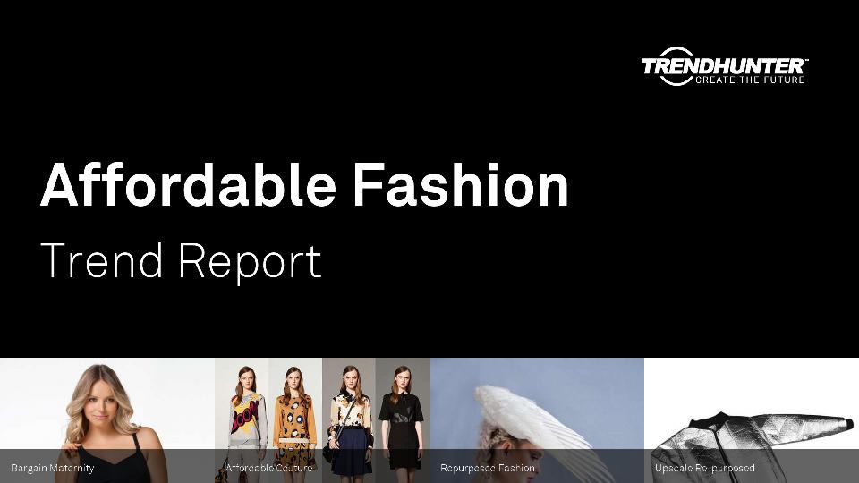 Affordable Fashion Trend Report Research
