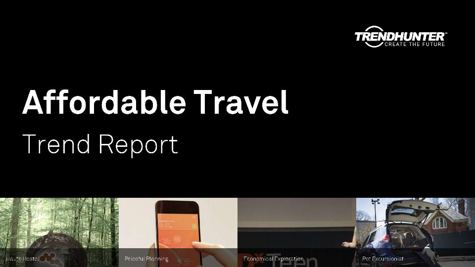 Affordable Travel Trend Report Research