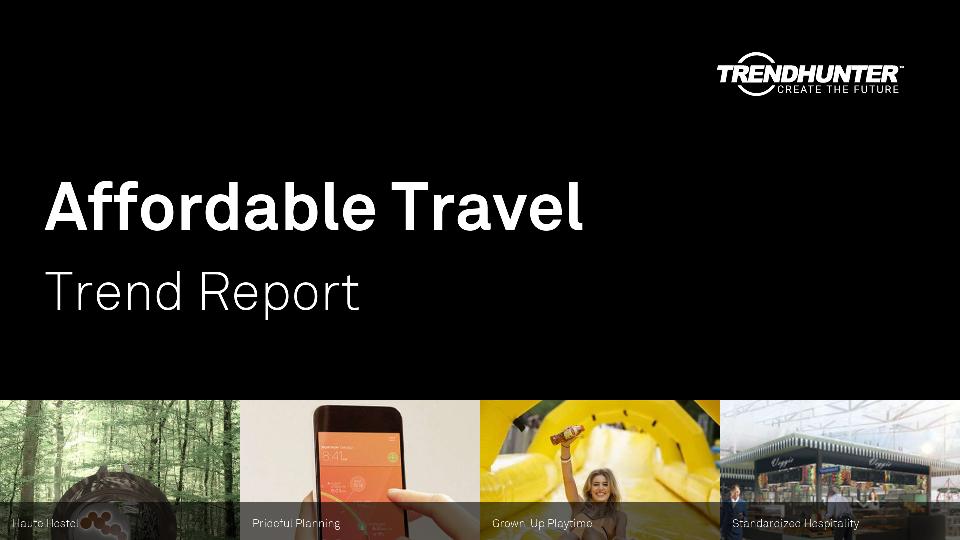 Affordable Travel Trend Report Research