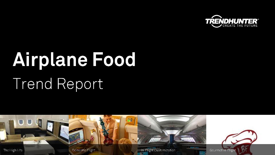 Airplane Food Trend Report Research