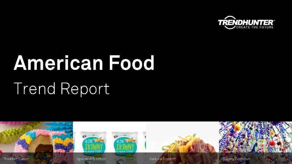 American Food Trend Report Research