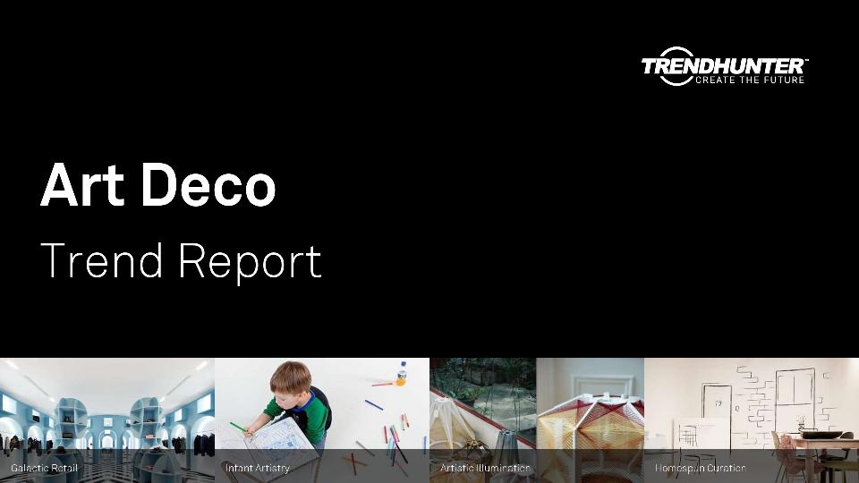 Art Deco Trend Report Research