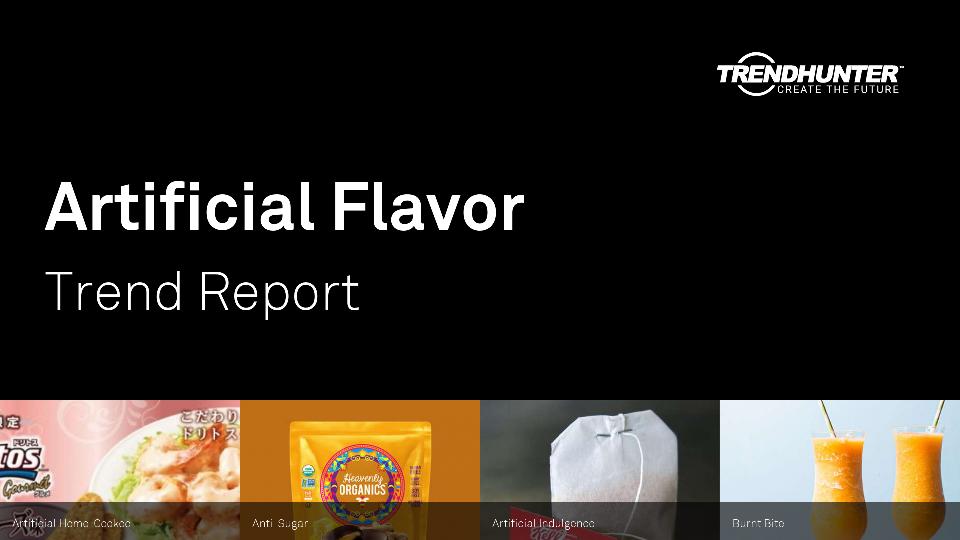 Artificial Flavor Trend Report Research