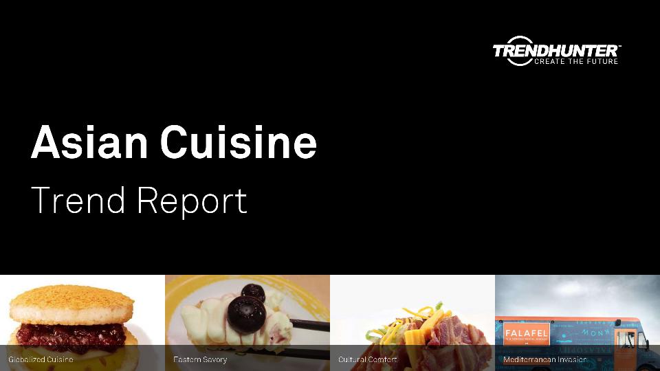 Asian Cuisine Trend Report Research