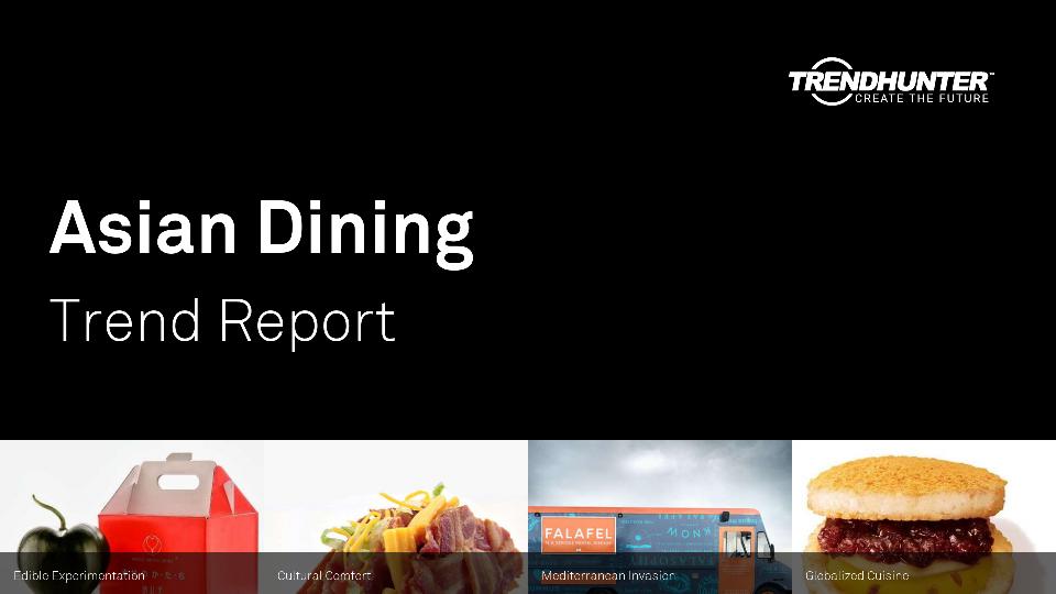 Asian Dining Trend Report Research