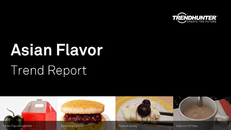 Asian Flavor Trend Report Research