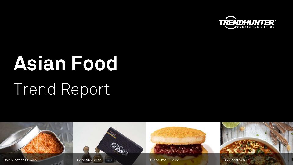 Asian Food Trend Report Research