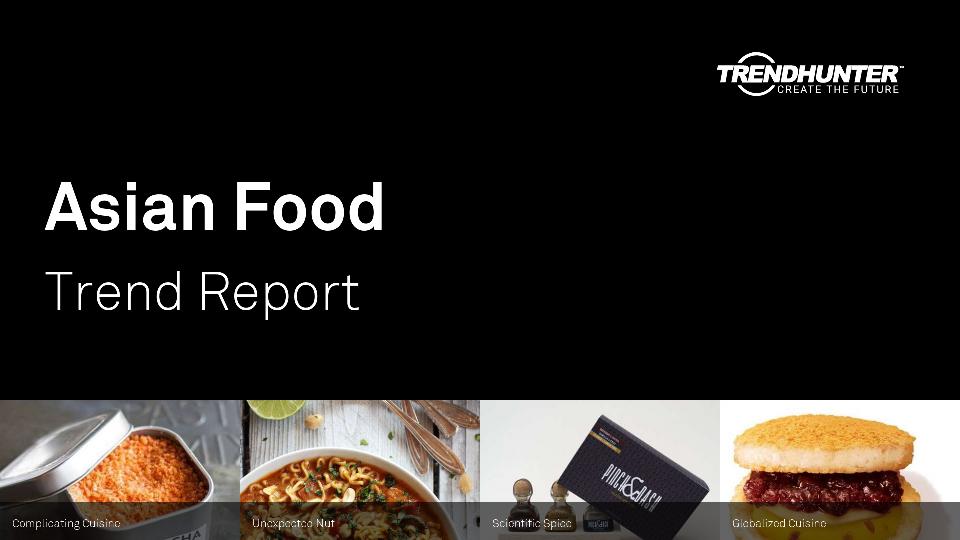 Asian Food Trend Report Research