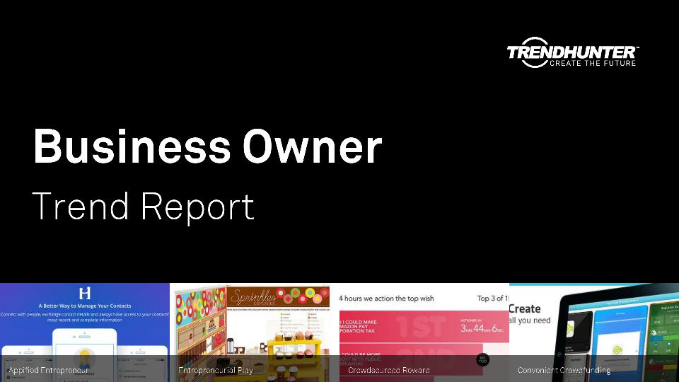 Business Owner Trend Report Research
