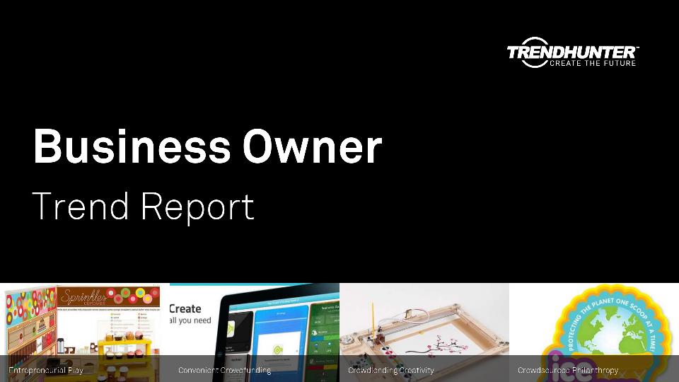 Business Owner Trend Report Research