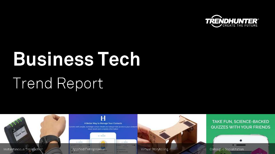 Business Tech Trend Report Research