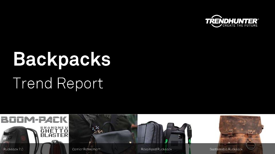 Backpacks Trend Report Research