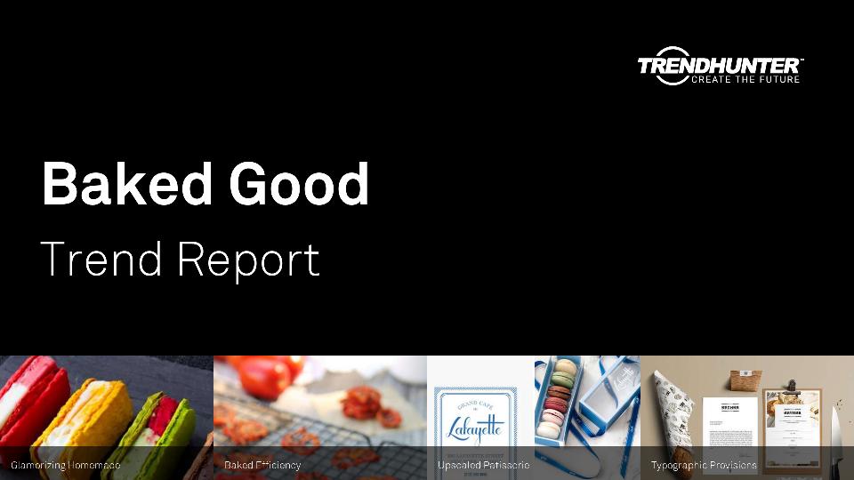 Baked Good Trend Report Research
